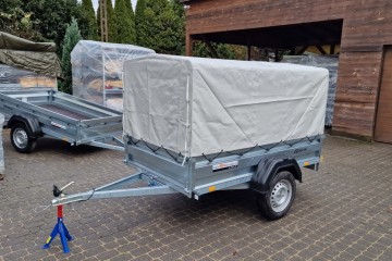 Zasław przyczepa jednoosiowa z plandeką 205SU