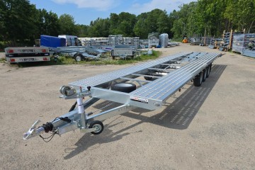 Laweta trzyosiowa Niewiadów (Boro) INDIANA ECO DMC 3500kg na 2 auta p