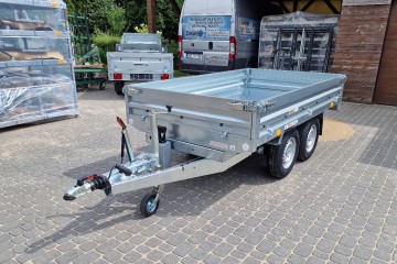 Neptun Kipper 2 przyczepa dwuosiowa 256 x 148 cm DMC 2 ,7T