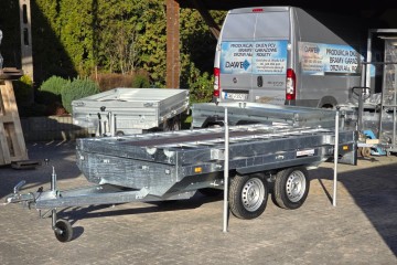 Przyczepa do przewozu uli Zasław 300 HL Hochlader 300 x 150 cm