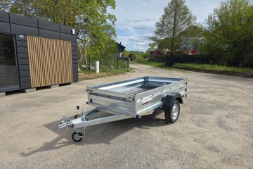Przyczepa jednoosiowa na resorze Zasław 235 RS 235 x 132 cm
