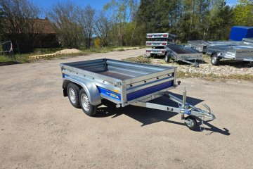 Przyczepa dwuosiowa Vesta Light 25 DA 252 x 135 x 37 cm